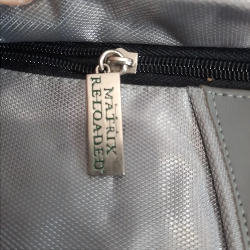 matrix reloaded cast and crew promo bag new movie critic crossbody